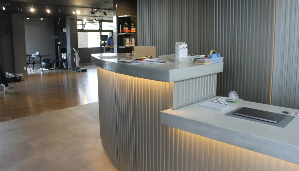 某スポーツジムテナント工事