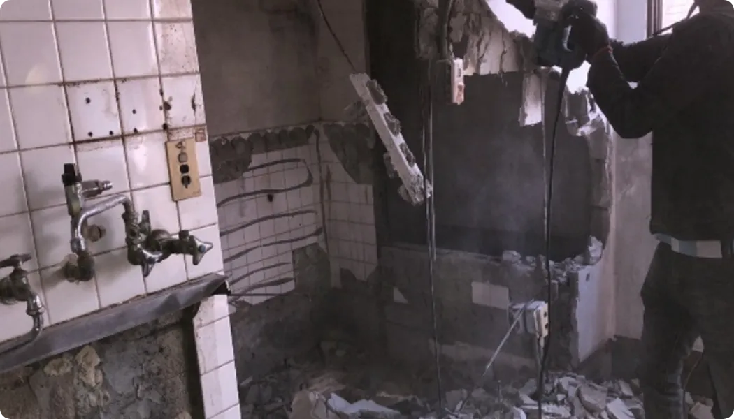 某住宅内装解体